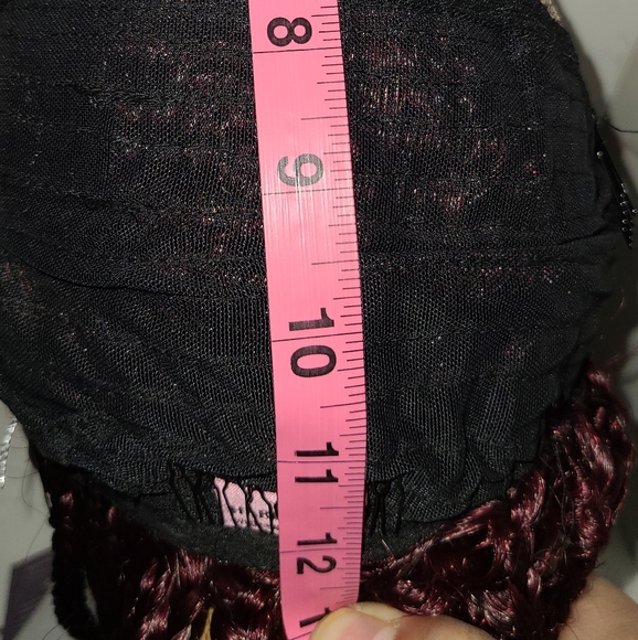 pre braided 13x4 straight lace frontal wig.